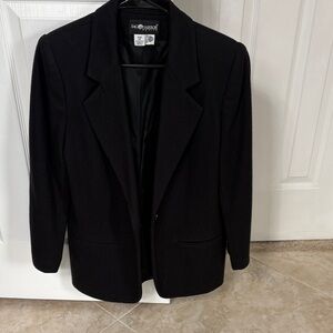 Wool, Black Women's Blazer